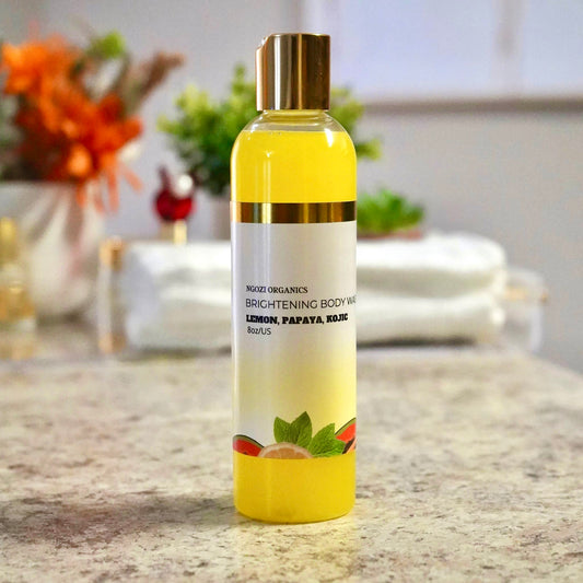 Lemon, Papaya, Kojic Acid body wash